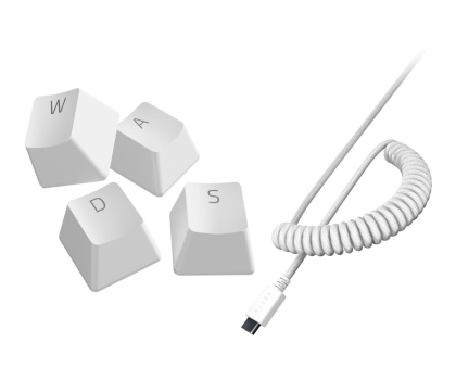 Keycaps do klawiatury Razer PBT Keycap + Coiled Cable Mercury
